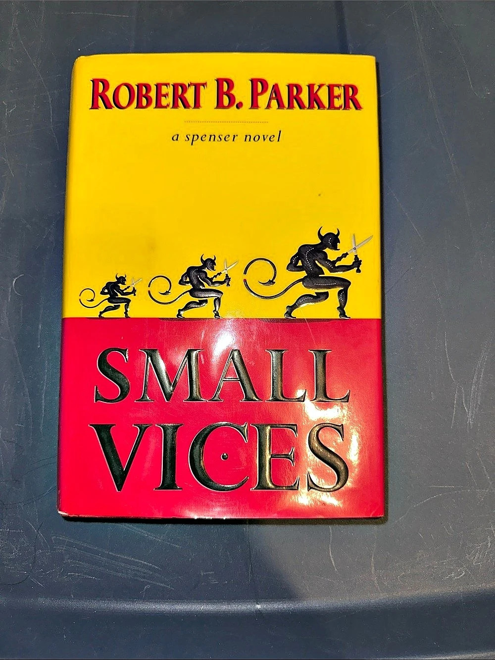 Spencer Novel Small Vices Robert B. Parker Hardcover Book